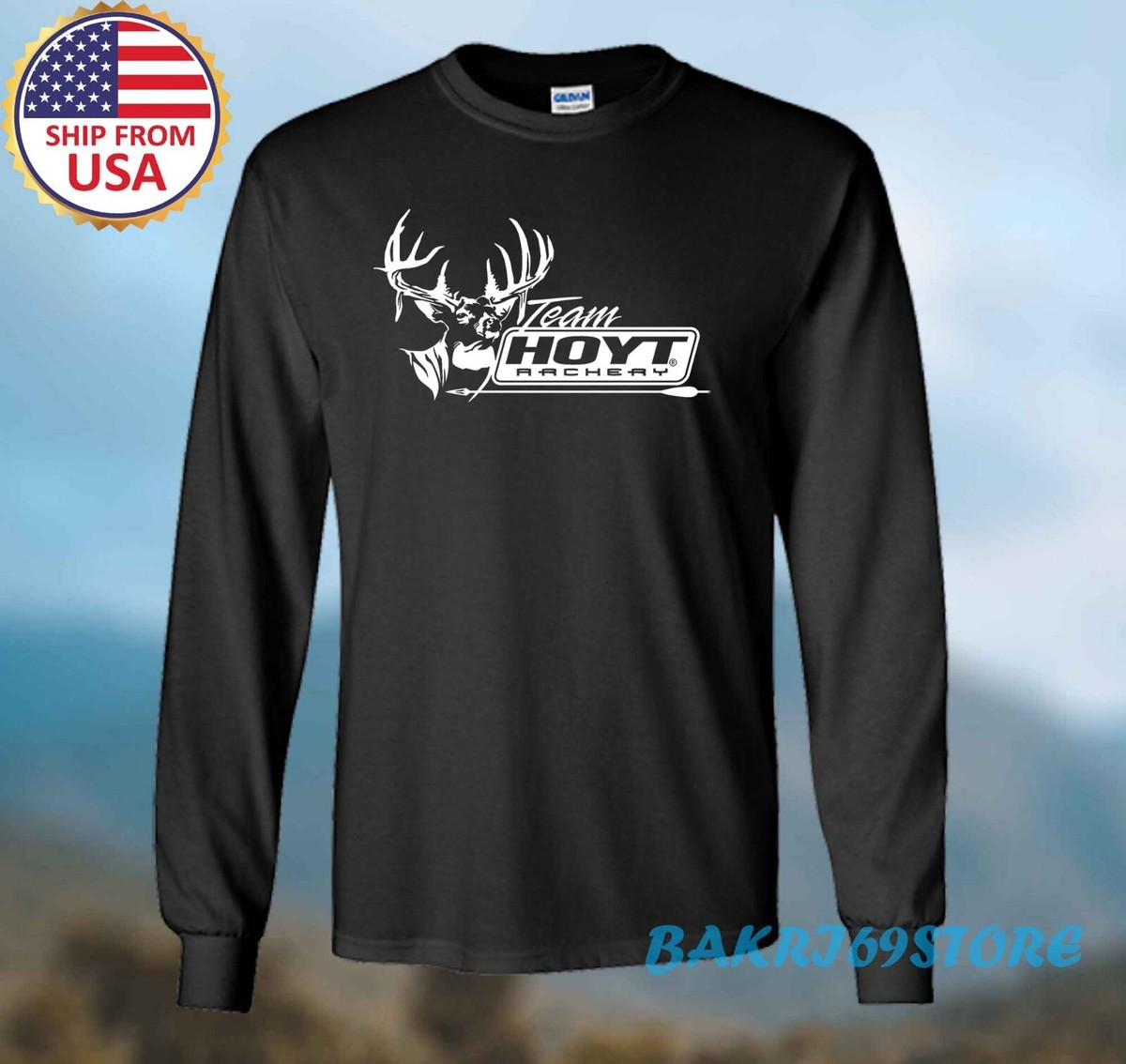 Team Hoyt Archery Black Size S-2XL