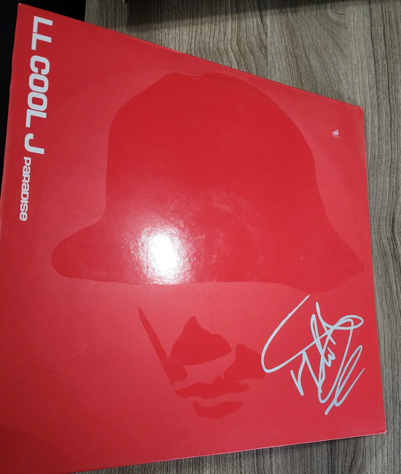 LL Cool J Signed Paradise Vinyl Record 12" Single Hip Hop LEGEND RAD