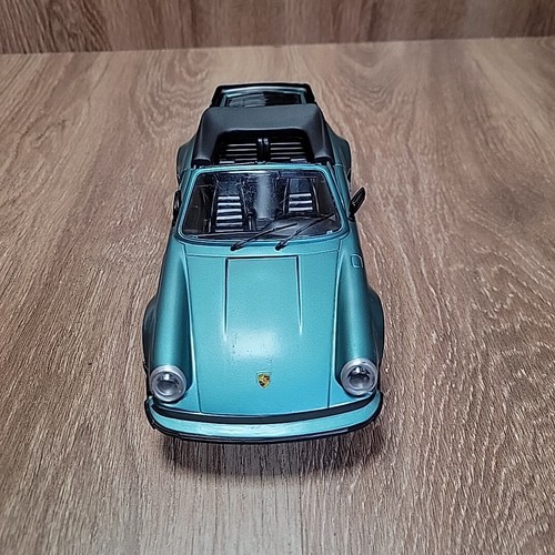TONKA POLISTIL PORSCHE 911 TURBO CABRIOLET 1/16 Scale 01866 Green - Picture 6 of 24