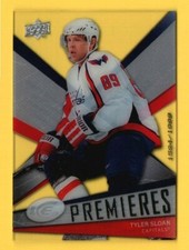 2008-09 Upper Deck Ice #108 Tyler Sloan RC Rookie - Acetate - Serial # /1999