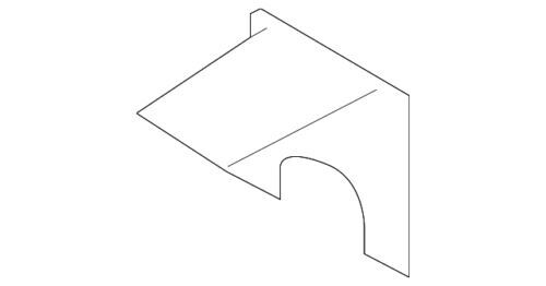 Refuerzo de carrocería trasero para Ford (N/P BK3Z-6161216-B)