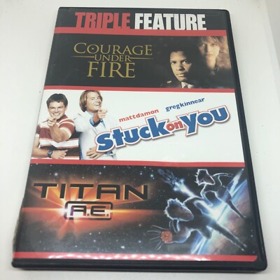 Matt Damon - Triple Feature (DVD, 2008, WS) MISSING Courage under Fire Disc