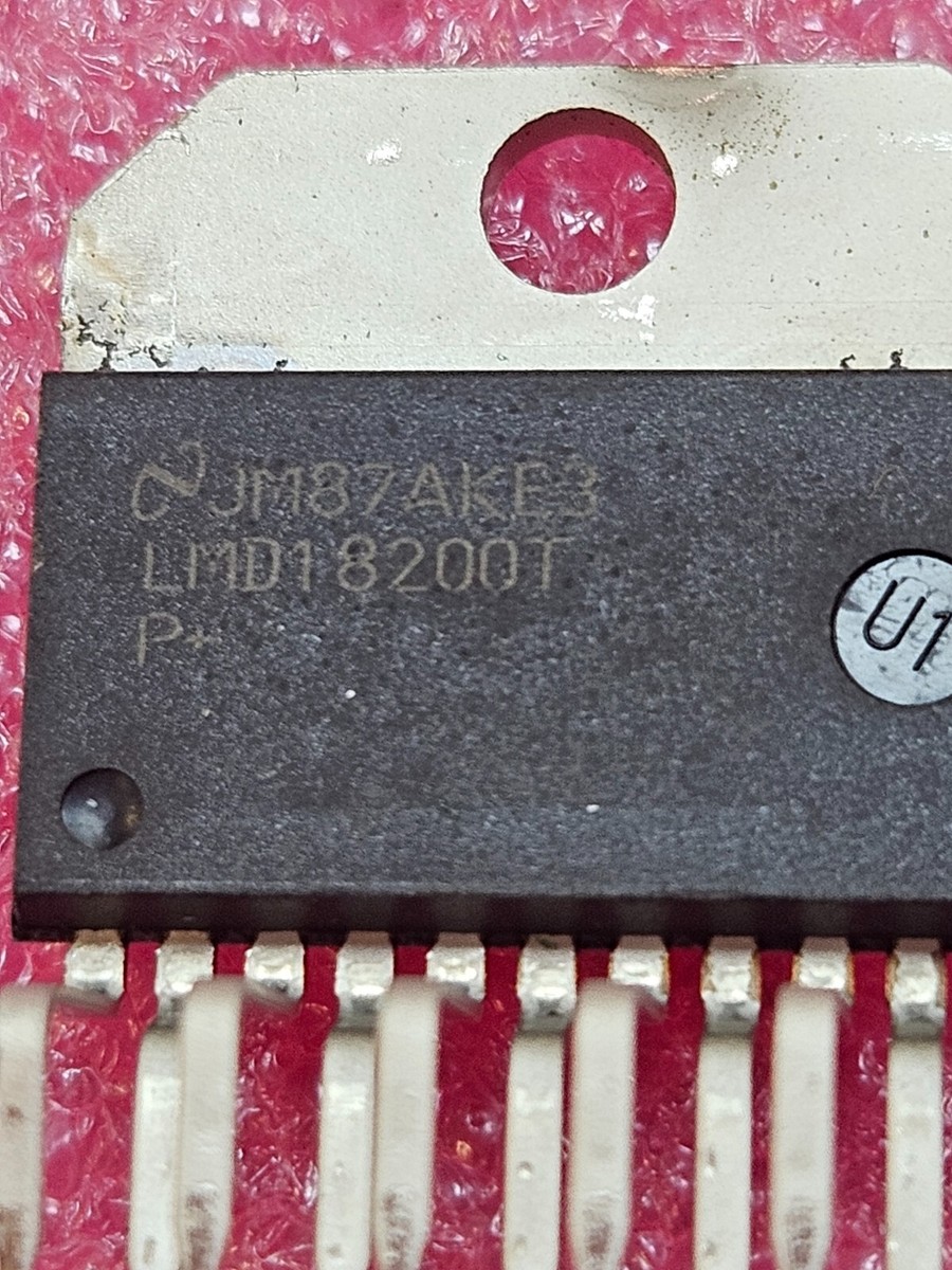 2-Piece LMD18200T H-Bridge Motor Driver IC - 3A, 55V, ZIP-11 Package (US Stock)