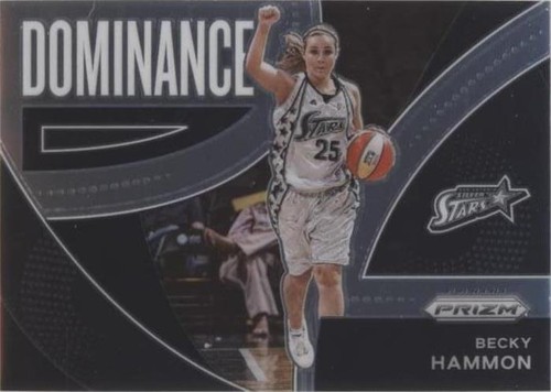 BECKY HAMMON Signed 8.5 x 11 Photo Card WNBA Basketball LAS VEGAS