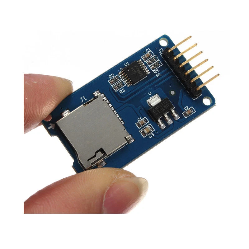 Micro SD TF Card Reader Module with SPI Interface for Arduino Raspberry Pi - Image 2 of 2