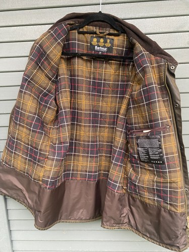 Chaqueta encerada forrada en tartán Barbour Trooper - mediana - Imagen 3 de 7
