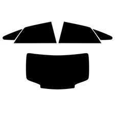 For Mercedes E Class 2-door 2017+ (C238) Pre Cut Window Tint Kit 20% Dark Rear