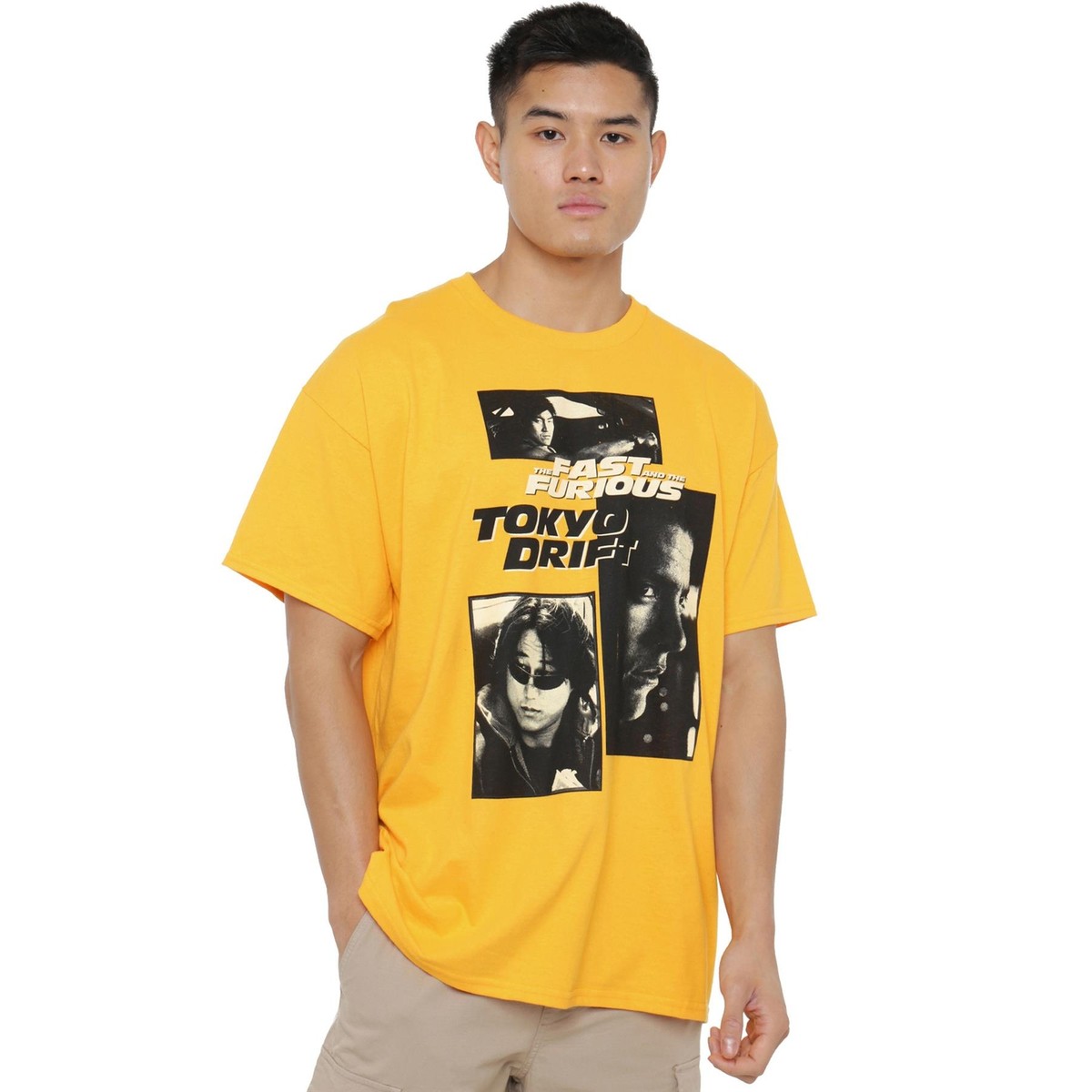 Fast & Furious Mens T-shirt Tokyo Drift Cast Top Tee S-2XL