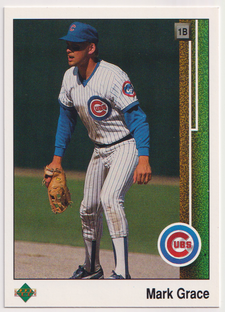 1989 Upper Deck #140 Mark Grace Chicago Cubs