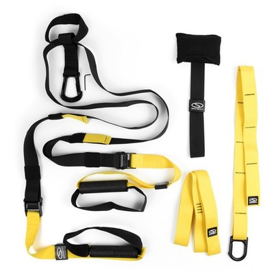 Schlingentrainer Set Suspension Trainer Fitness Bänder Training mit Türanker TRX