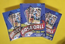 1984 Topps Baseball Unopened Wax Box BBCE Wrapped - Rare Vintage (Buying 1 Box)