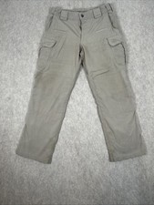 511 Tactical Mens 32x30 Khaki Cargo Canvas Utility Tactical