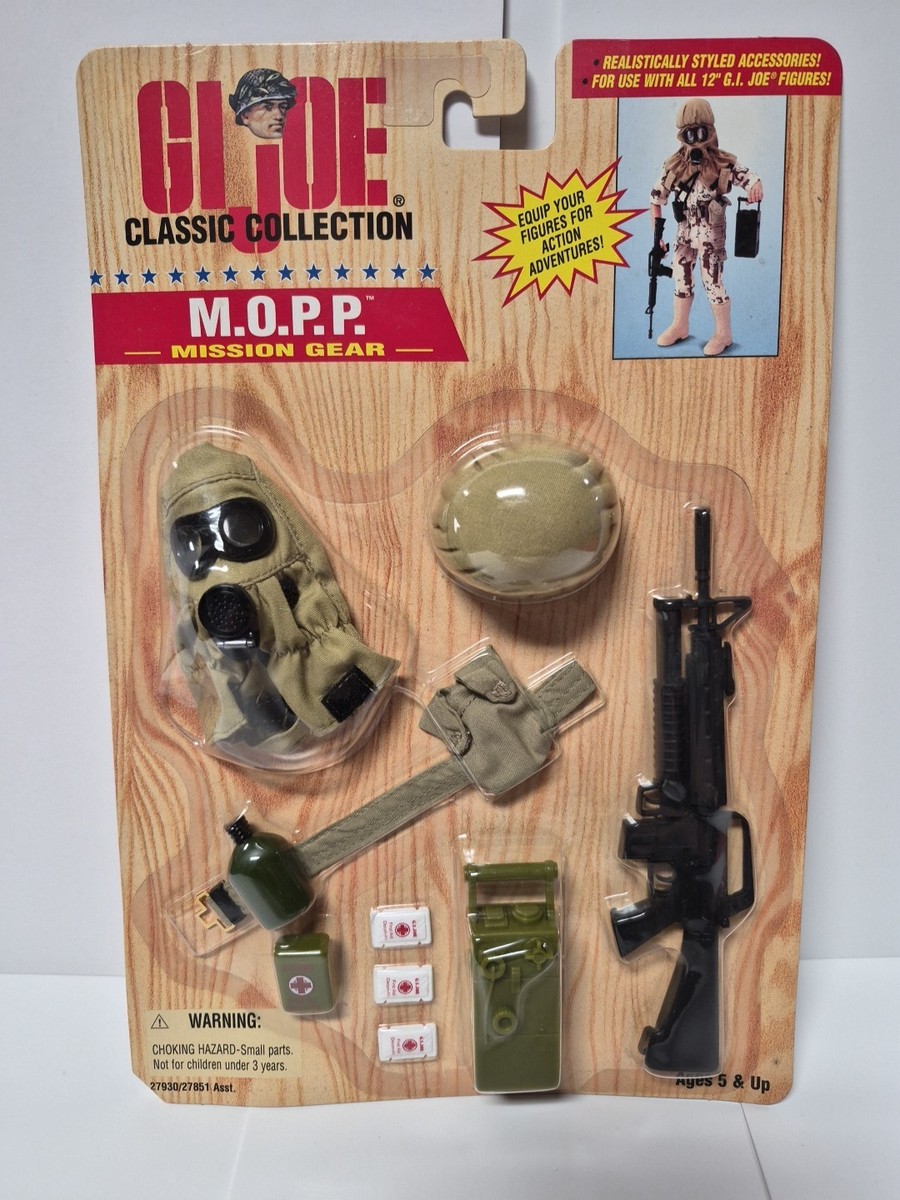 GI Joe Accessories Pack HASBRO MOPP Mission Gear 1997 Classic