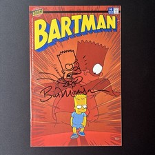 Bartman #4 (1995) Signed + Sketched By Bill Morrison