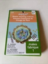 Flower Weaving Craft Kit, Creatology. Ages 6+. New.