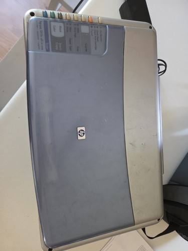 HP PSC 1315 All-In-One Inkjet Printer W Charger Parts Repair  - Picture 1 of 8