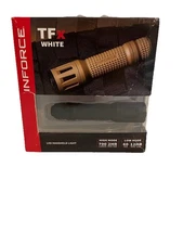 Inforce TFX White Handheld Flashlight Black LED 700 Lumens Waterproof Made USA