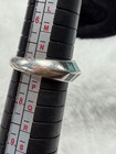 Vintage 925 Sterling Silver Turquoise Channel Inlay Band Ring Sz 7 MJ — photo 8