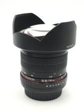 14mm F2.8 Full Frame Ultra Wide Angle Lens for Canon-EF - Built-In AE Chip, M...
