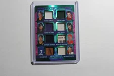 2022-23 Leaf In The Game Used Team Utopia Lidstrom Lemieux Howe Plante Horton