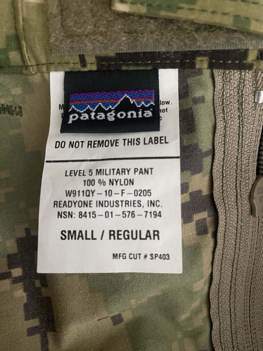 Patagonia AOR2 Level 5 Pants Small Regular, NSW/ SEAL/ SWCC | eBay
