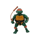 1988 TMNT Michelangelo Hard Head Figure Playmates Vintage 4in w Nunchucks