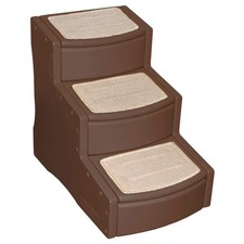 Pet Gear Easy Step III Pet Stairs, 3 Step for Cats/Dogs, Removable Washable C...