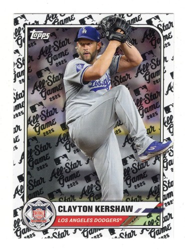 2025 Topps All-Star Game Clayton Kershaw #28 Los Angeles Dodgers
