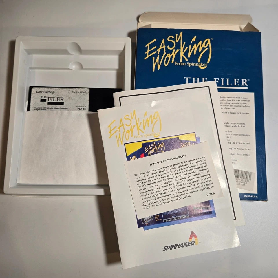 Lote de 8 aplicaciones Commodore 64/128 software de juegos 7 en caja Foto 4 de 4