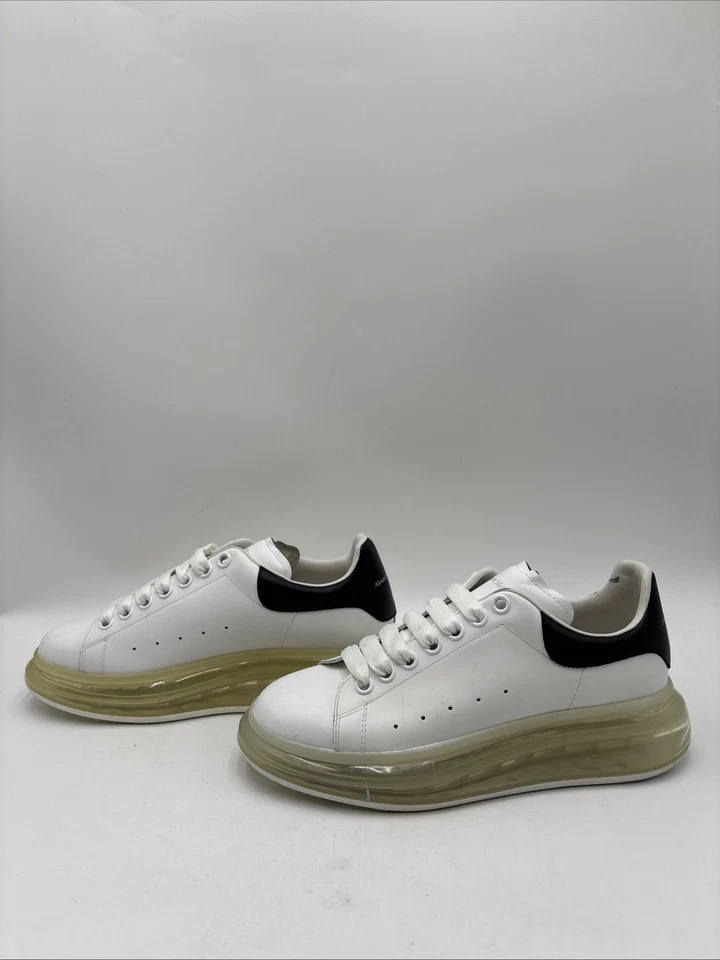 Alexander McQueen Oversized Sneakers Transparent Midsole White Size 39 - Image 3 of 4