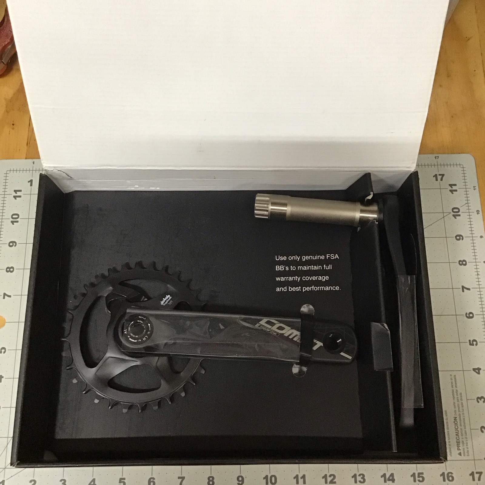 FSA Comet Crankset 1x11 170mm 32T Crank Arm Black New In Ope