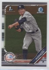 2019 Bowman Draft Chrome Jake Agnos #BDC-72 00be