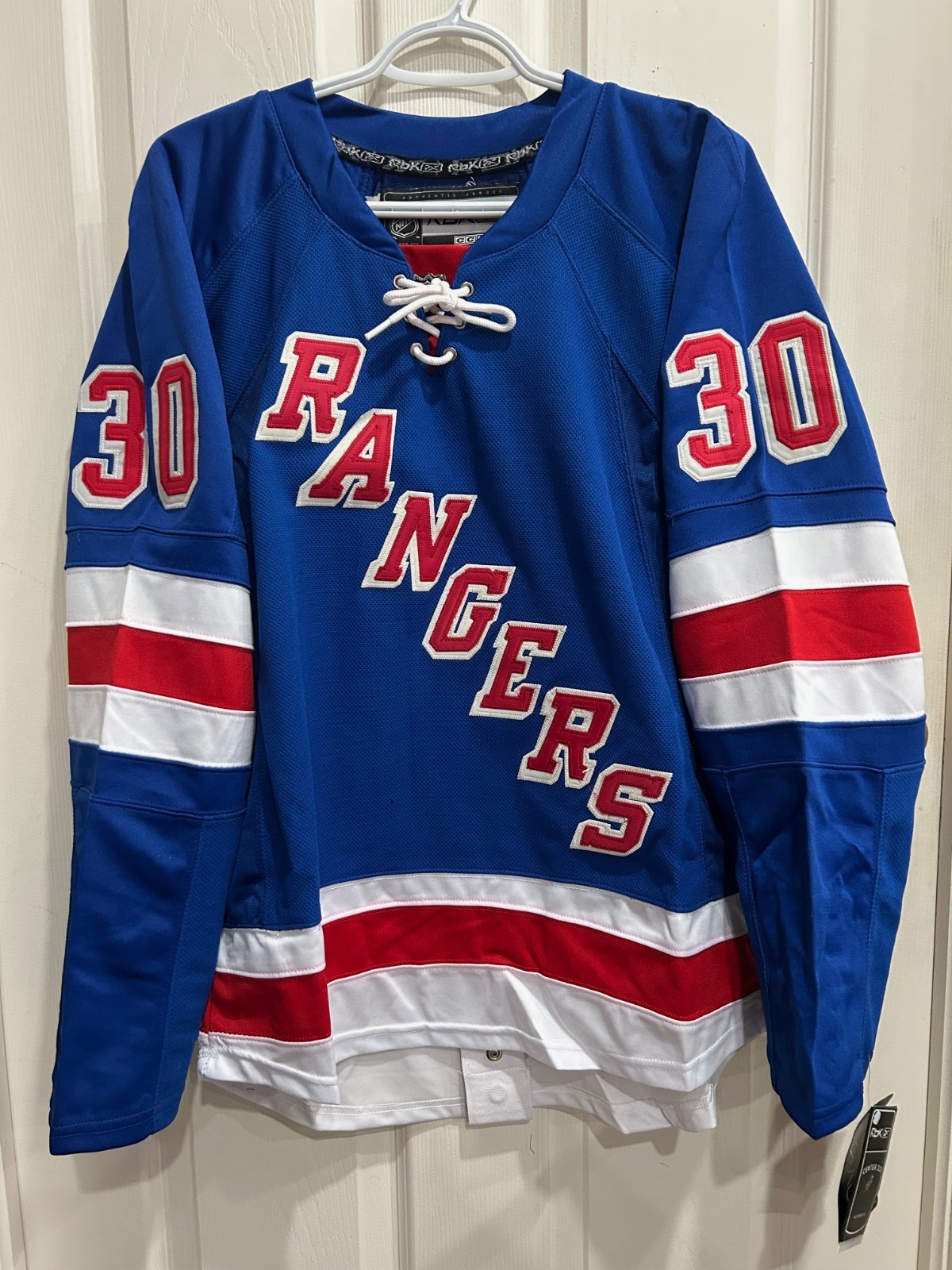 Henrik LUNDQVIST New York RANGERS RBK NHL Hockey Jersey, size: 48 (M)