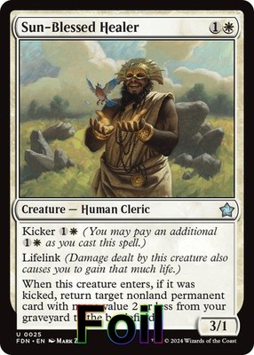 Sun-Blessed Healer- (NM)-*Foil*-EN-[FDN - 25]