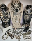 Vintage To Now Jewelry Lot NINE WEST Wear Reperpose Craft Resell 46 Pc. — photo 1