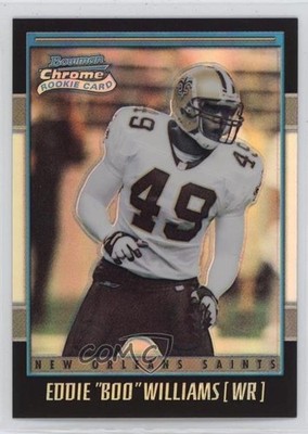 2001 Bowman Chrome Rookie Refractor 782/1999 Ed Williams #254 0s55