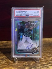 2022 Bowman Chrome Sapphire Auto Jonatan Clase 89/99 PSA 10