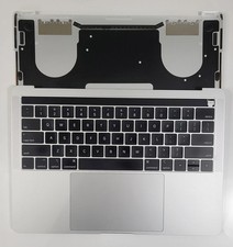 MacBook Pro A1989 2018 2019 13 Silver Top Case Keyboard Touchpad Battery 90