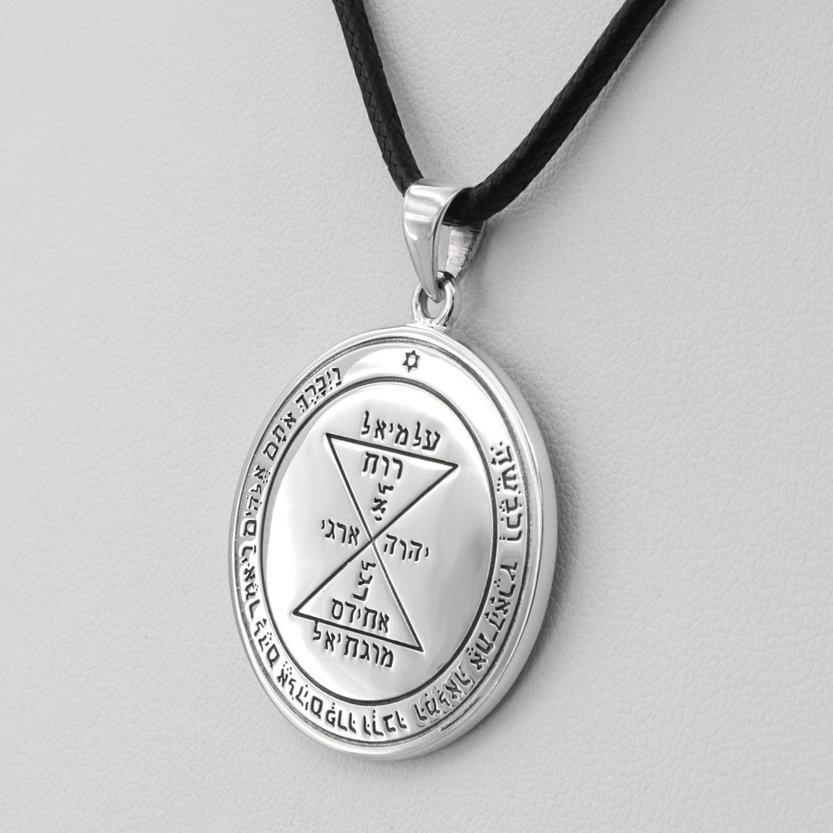 Sterling Silver Third Pentacle of Venus Talisman for Love Key of 