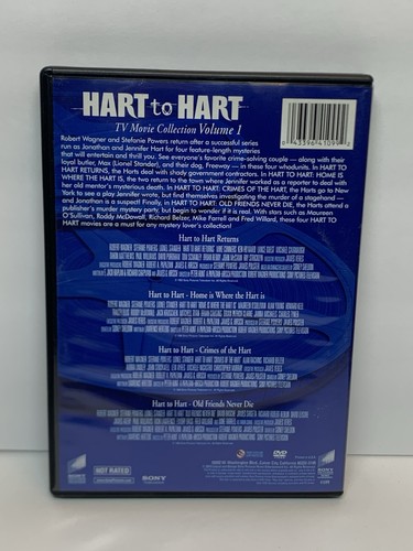 Hart to Hart TV Movie Collection Volume 1 (4 DVD Set) Robert Wagner, Rare EUC - Imagen 4 de 14