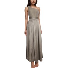 White by Vera Wang Womens One Shoulder Strap Dress Bridesmaid Dress Size 6