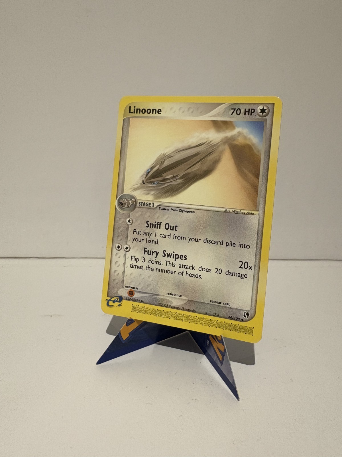 Linoone 44/100 Uncommon EX Sandstorm 2003 Pokémon TCG NM