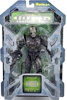 BORG ASSIMILATION SPECIES: HIROGEN 8'' INCH STAR TREK ART ASYLUM ACTIONFIGUR