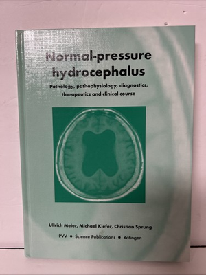#ad #ad Normal pressure hydrocephalus 2003 by Meier Kiefer amp; Sprung hb vg cond $299.99