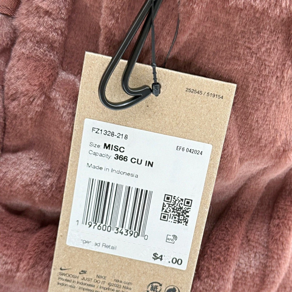 Mini Mochila NIKE Futura Piel Sintética Marrón FZ1328, NUEVA Foto 2 de 4