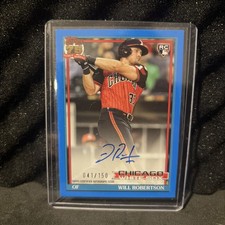 Will Robertson Rookie Auto 2026 Topps #91A-ROB 1991 On-Card Autograph Blue /150