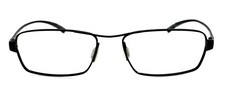 Vintage OLIVER PEOPLES OP-658 54mm Black Titanium Eyeglasses Frames Only Japan