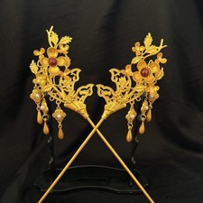 Handmade Plum Blossom Hairpin Chinese Hanfu Palace Style Hair Accessories