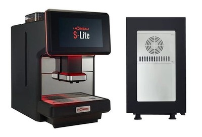 La Cimbali S-Lite  Espresso Machine with 2 Lt and Side Milk Refrigerator