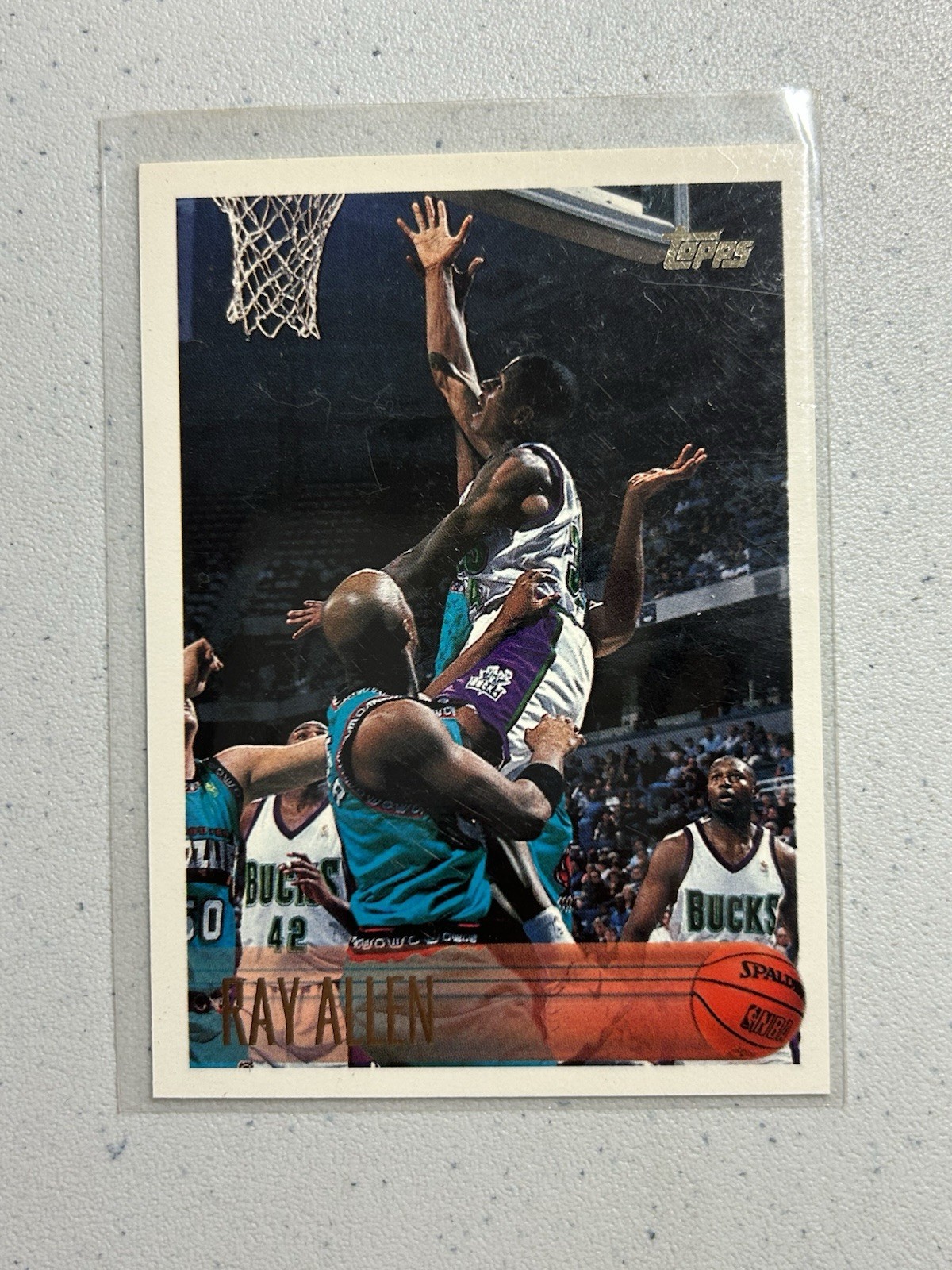 1996-97 Topps Basketball #217 Ray Allen RC ROOKIE